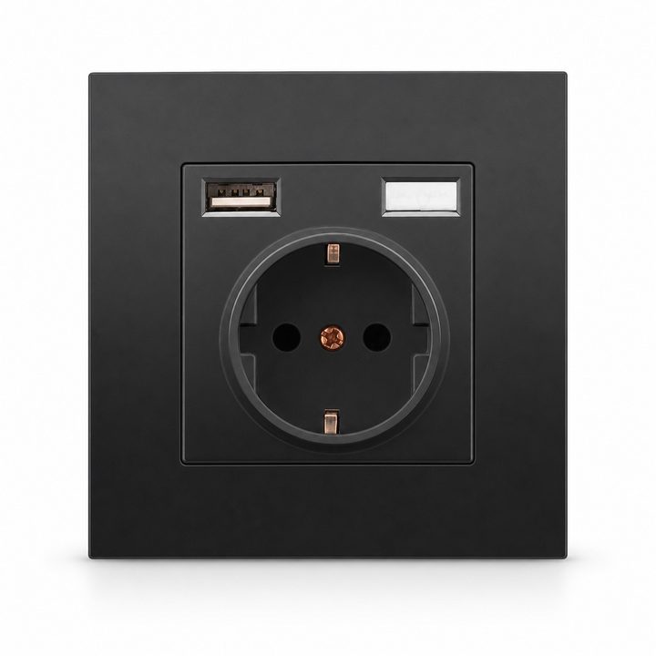 Розетка с двумя USB